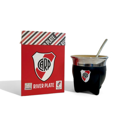 Official Club Atlético River Plate Mate Gourd & Bombilla Gift Set – Premium Torpedo Football Fan Kit
