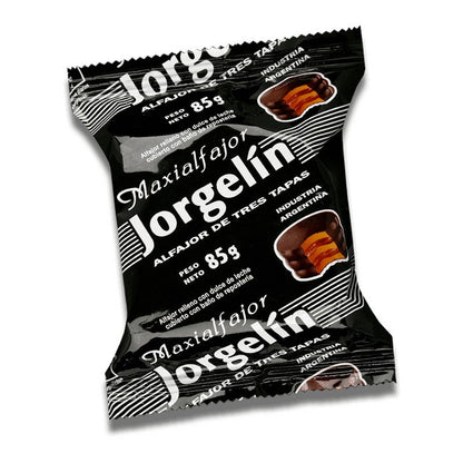 Jorgelín Chocolate Maxialfajor Triple - Pack of 3– 3 oz (85g)
