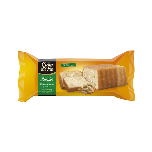 Cake d’Oro Almond & Walnut Budín – 250 g