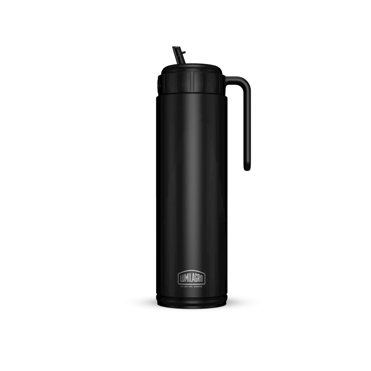 Termo Lumilagro con Manija y Pico Cebador – Insulated Mate Thermos with Handle (1L)
