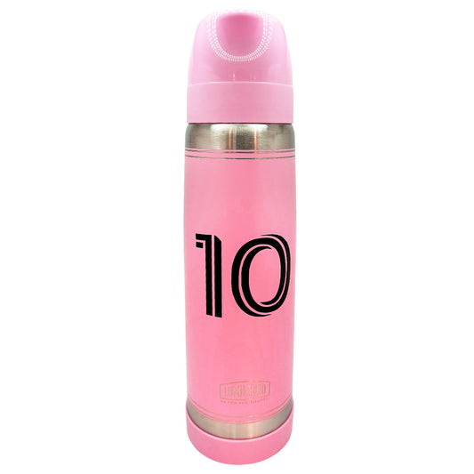 Termo Lumilagro Edición Rosa "10" – Stainless Steel Mate Thermos with Precision Pouring Spout, 1L