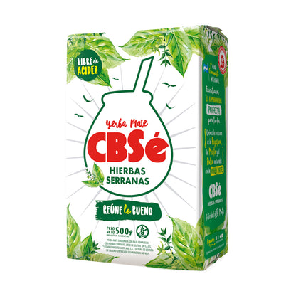 CBSé Hierbas Serranas Mountain Herbs Yerba Mate