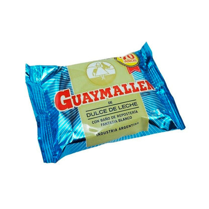 Guaymallén White Chocolate Alfajor with Dulce de Leche –Pack of 6- 1.34 oz (38g)
