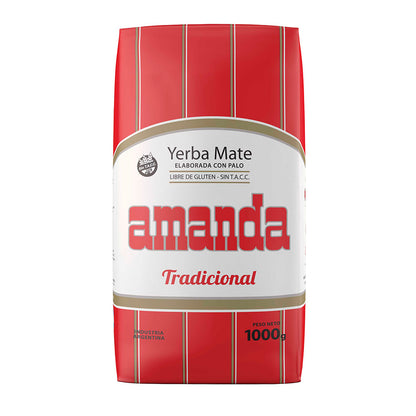 Amanda Tradicional Yerba Mate Con Palo – Argentine Blend