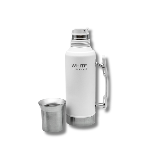 Termo Prime Mate Thermos – Double-Wall Stainless Steel with Precision Spout & Side Handle (1L)