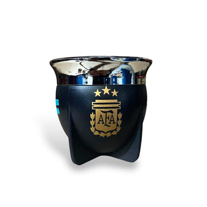 Official Argentina Campeones del Mundo 3-Star Mate Gourd – Premium Imperial Torpedo Mate
