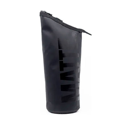 Premium Matte Black Yerba Mate Pouch – Waterproof XL Yerbera Bag (500g Capacity)
