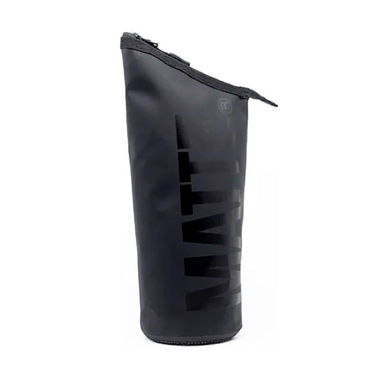 Premium Matte Black Yerba Mate Pouch – Waterproof XL Yerbera Bag (500g Capacity)
