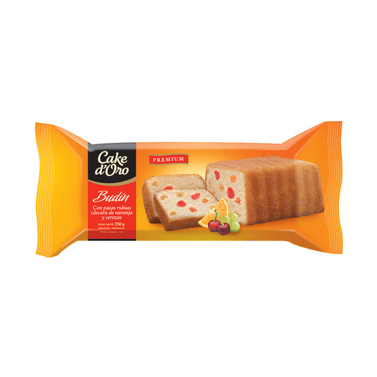 Cake d’Oro Fruit Budín Argentine Pound Cake – 250 g