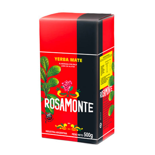 Rosamonte Elaborada con Palo Yerba Mate – Traditional Gluten-Free Loose Leaf Mate, 500g Box
