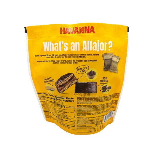 Havanna Classic Chocolate Mini Alfajores Pouch (5-Pack) – 4.4 oz