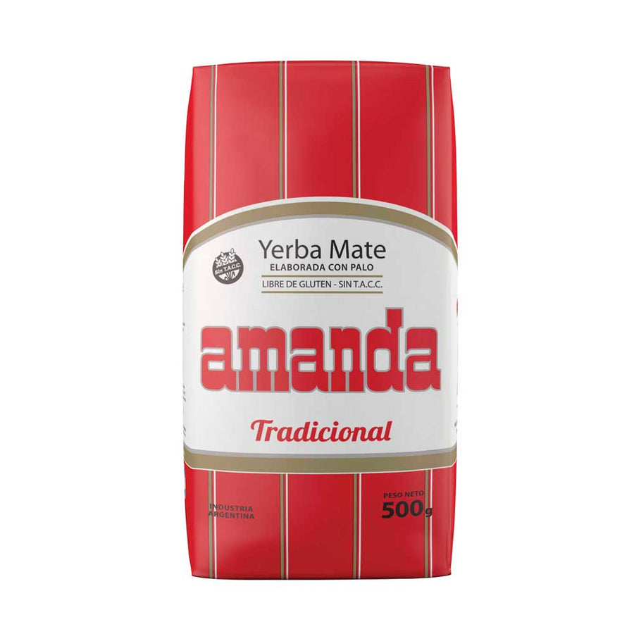 Amanda Yerba Mate tradicional con palo
