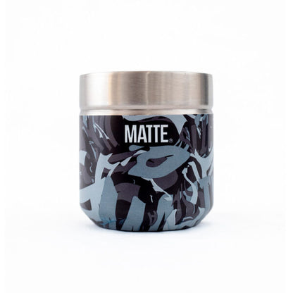 MATTE® Urban Stainless Steel Gourd & Bombilla Set – Double-Walled Thermal Mate Kit