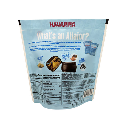 Havanna Sea Salt & Dark Chocolate Alfajores Pouch (4-Pack) – 5.64 oz