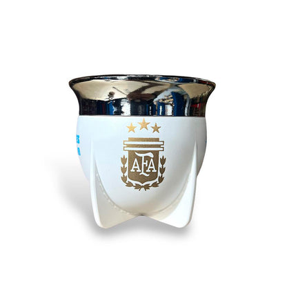 Official Argentina Campeones del Mundo 3-Star Mate Gourd – Premium Imperial Torpedo Mate