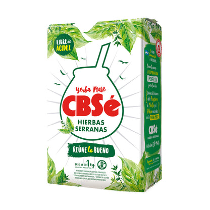 CBSé Hierbas Serranas Mountain Herbs Yerba Mate