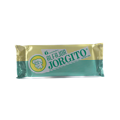 Jorgito Glazed White Alfajores Multipack (6-Pack) – 10.58 oz (300g)