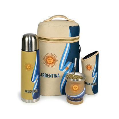 Argentina Sun of May Complete Mate Set – 4-Piece Gift Kit