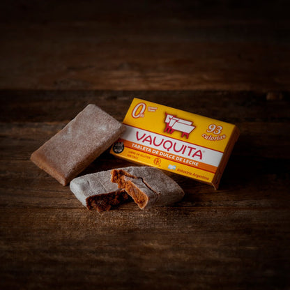 Vauquita Classic Dulce de Leche Tablets Box (18-Pack) – 15.87 oz (450g)
